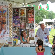 Eisteddfod Booth at Folklife Fest in DC