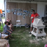 Welsh stoneworks demo Folklife Fest 09