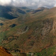 View from Snowdon mountain