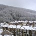 Llanbradach in snow