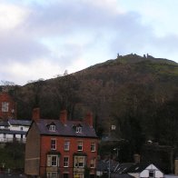 Castell Dinas Bran Overlooking Llangollen