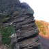 Outcropping of wall at Tintagel