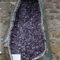 The largest Amethyst deposit in the UK