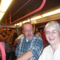 David & Janice on the Metro