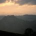 Carreg Cennen Castle in Rain