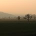 Paxton's Tower from Cilsane midwinter sunset