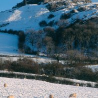 Carreg Cennen Snow