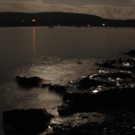 Moonlit Red Wharf