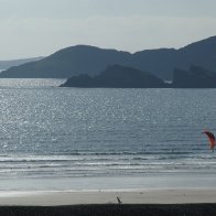 Newgale Beach Kiterider