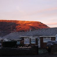 Mountains from Tynewydd