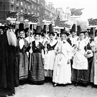 welch suffragetts  1911 coronation