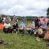 Justin Fellows leads drum workshop at the Small Nations Festival