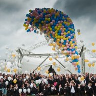 _DSC8216 UP AND AWAY...LLANGOLLEN FESTIVAL CELEBRATES REFURBISHED PAVILION WITH A SPECTACULAR BALLOON RELEASE