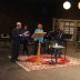 Peter, actresses Carol Daly,  Deanna McKinstry-Edwards, and Director John Dotson reading a section from UNDER  MILK WOOD at the Hidden Valley Festival, Carmel, California: May, 2010