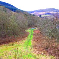 Footpath beside Nant Dar