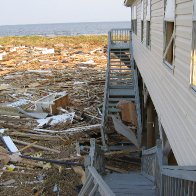 KATRINA/RITA CAMP DISASTER  ON GRAND ISLE, LA