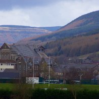 Treorci Rugby Ground and Park and Dare Theatre