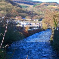 River Rhondda in Treorchy