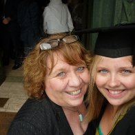 Glynis & Bronwyn at her U of Wales grad