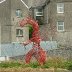 The red Dragon of Wales at Carmarthan