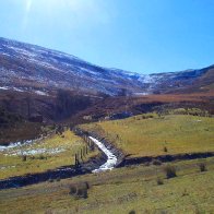 A winter day in Cwmparc