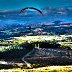Paraglider in HDR