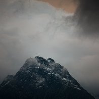 Brewing Storm at the High Peak