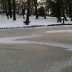 Icy surface at Singleton Boating Lake Swansea 22-12-10