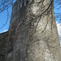 12th century tower at Garth Celyn