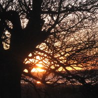 Sunset over the Menai Strait