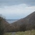 Menai Strait from the path to Aber Falls