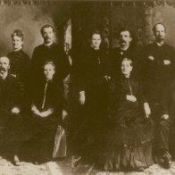 R. W. Jones (Cymro Cloff) family 1888 Wisconsin