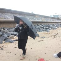 llanelli beach 27th December