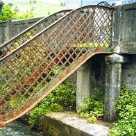 Ty Bach iron bridge