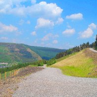 Mynydd Crags towards Treorchy