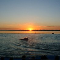 Sunset at Cyprus Gardens