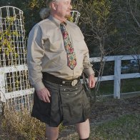 Wear your kilt to work day.