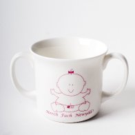 Welsh baby girl mug