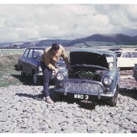 Mini somewhere in west Wales 1968