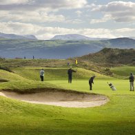 golfing at Portmadog