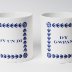 dy gwpan navy frame mug