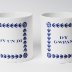 dy gwpan navy frame mug