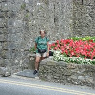 Outside Tenby Town Wall