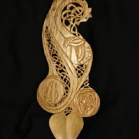 West Coast Eisteddfod Lovespoon 2011 Front View