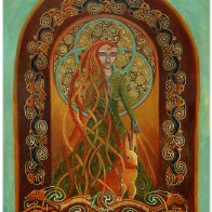 Melangell_of_the_Hares_ Jen_delyth_©