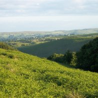 DERI  mountain Darren valley Ysgwyddgwyn