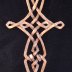 Walnut knotwork crosses