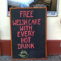 Free Welsh cake