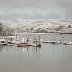 Conwy Harbour in the Snow