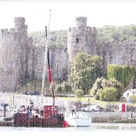 Conwy Castle.